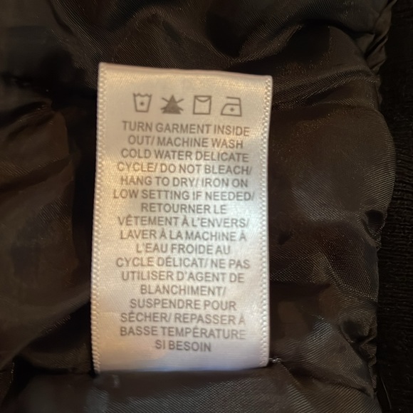 ARDENE Black Bomber Jacket. Size XS - Picture 10 of 11